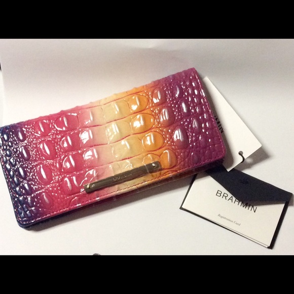 Brahmin Handbags - Authentic Brahmin Ady Ombré Melbourne Wallet NWT